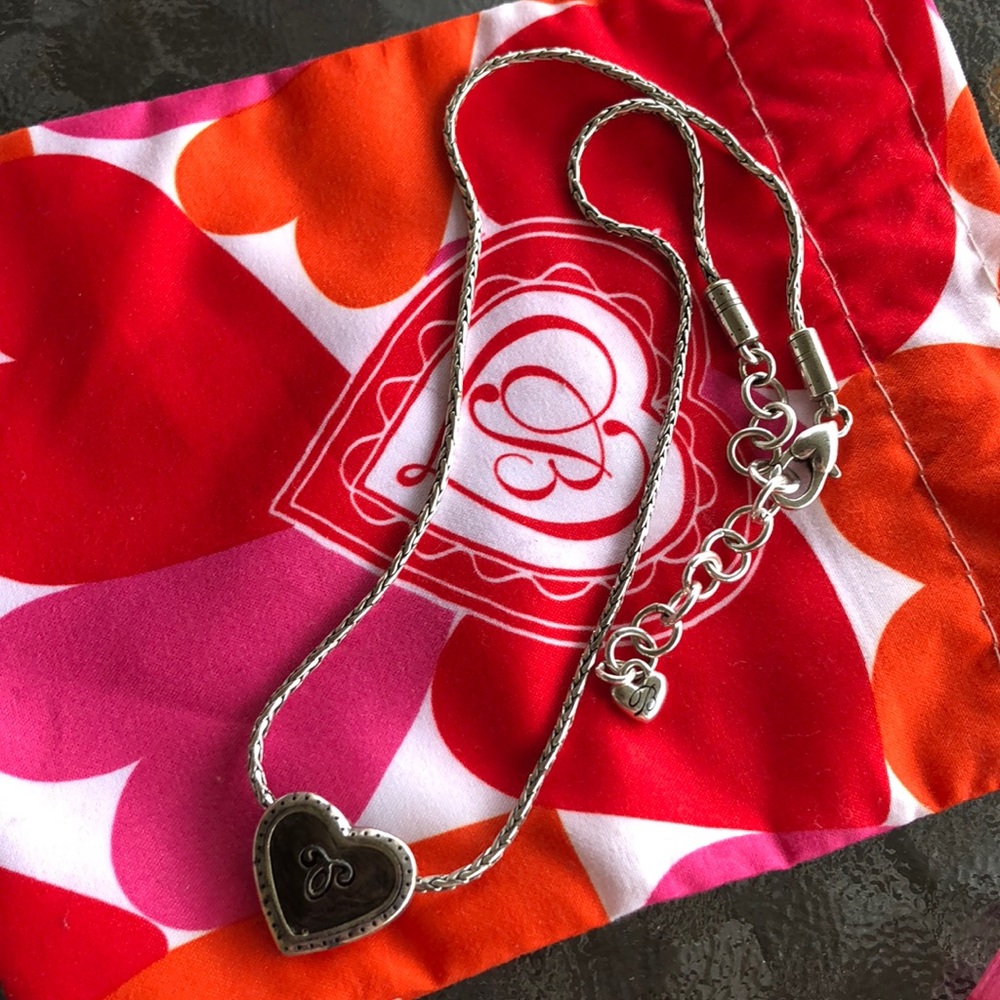 Brighton Silver Heart Necklace